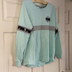 pink love sleeve t shirt